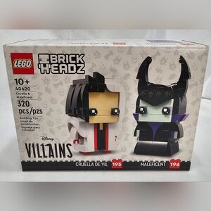 Lego Brickheadz 40620 Cruella and Maleficent